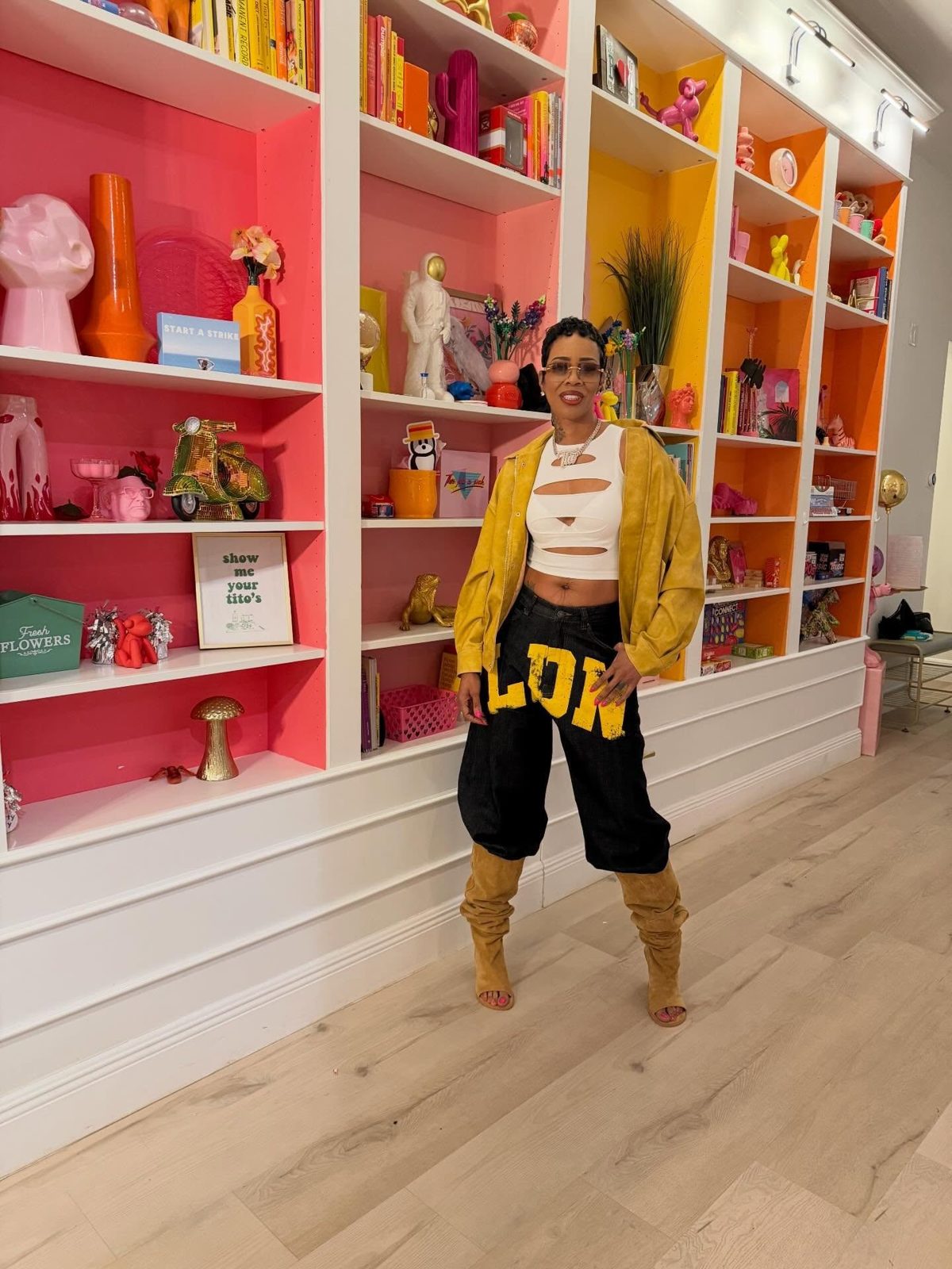 Home, but make it pink.